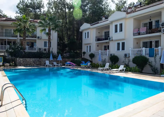2br In Oludeniz With Pool In Quiet Area Апартаменты